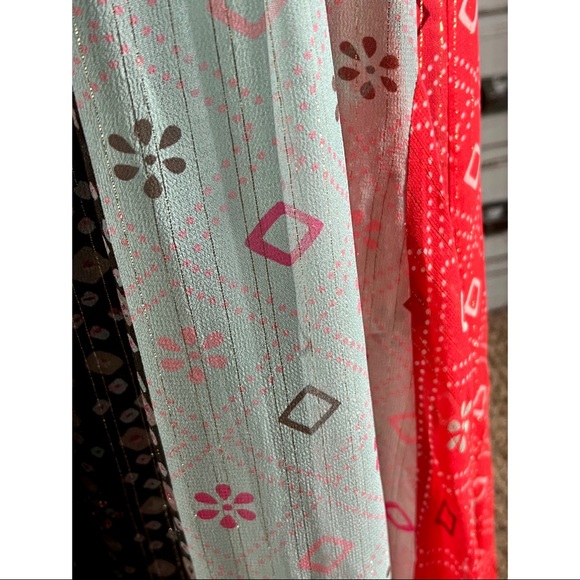 Anthropologie Verb by Pallavi Singhee Margot Patchwork Shimmer Maxi Skir… - Picture 11 of 16